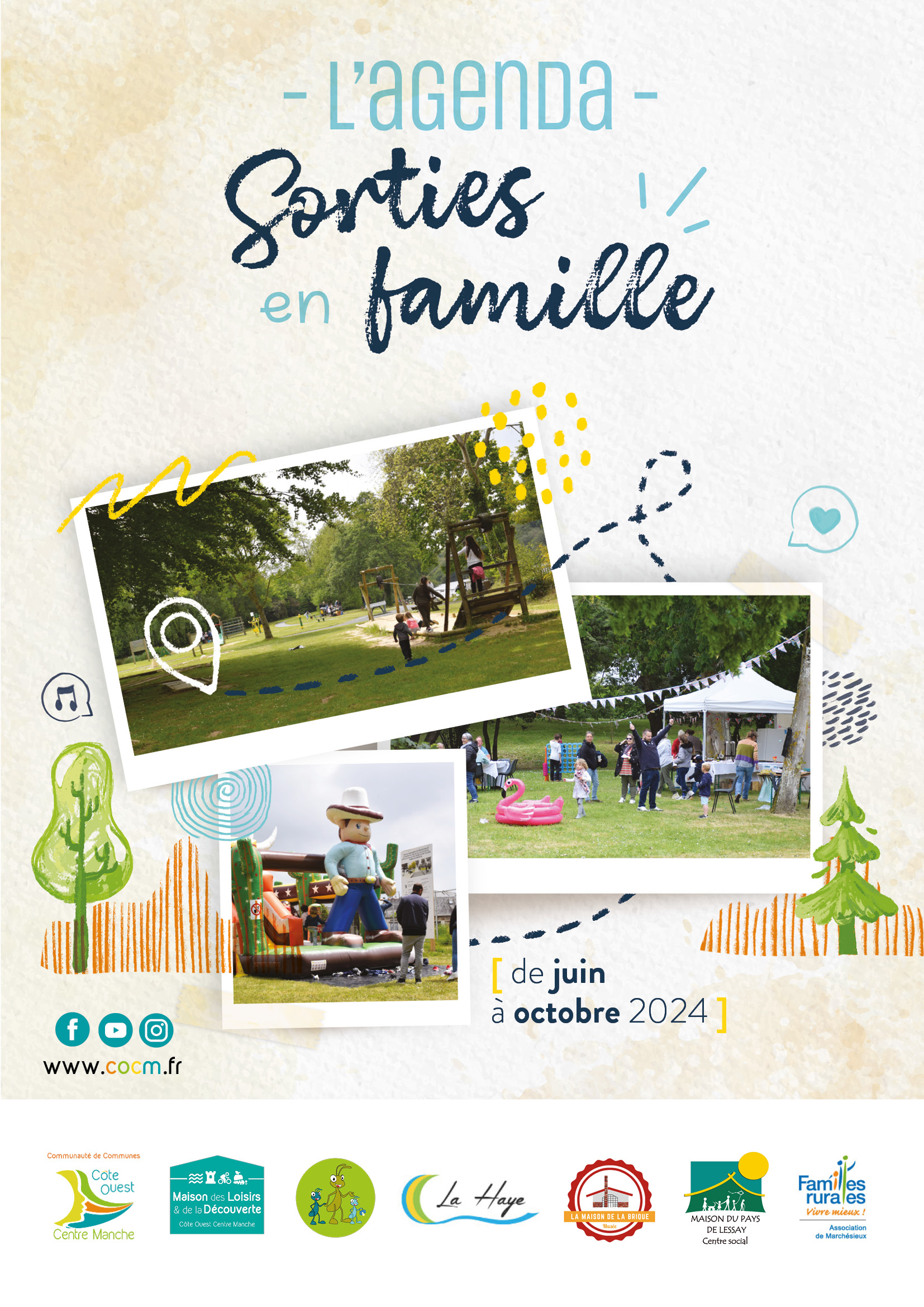 Agenda sorties en famille La Haye Lessay Periers activités famille