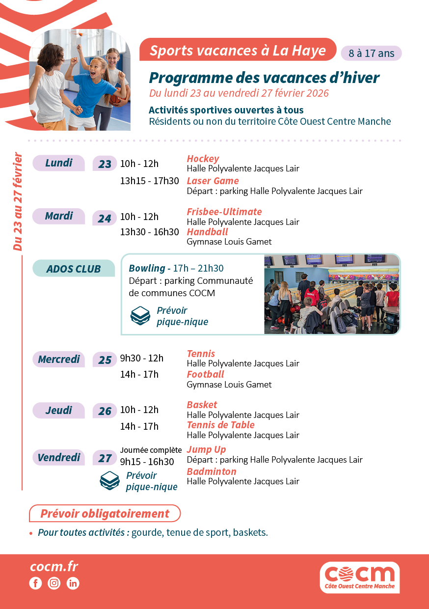 Programme animation activités pendant les vacances scolaires pour les jeunes enfants à La Haye